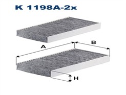 FILTRON K 1198A-2x