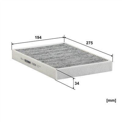FILTRON K 1237A EAN: 5904608902375.