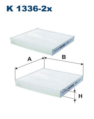 FILTRON K 1336-2x EAN: 5904608803368.
