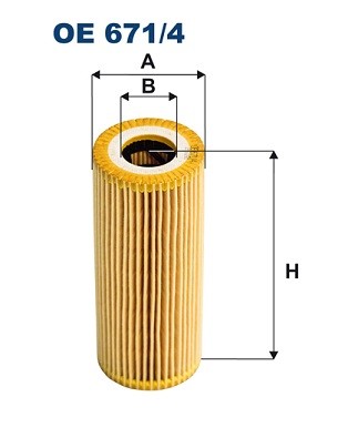 FILTRON OE 671/4 EAN: 5904608056719.