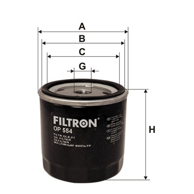 FILTRON OP 554 EAN: 5904608005540.