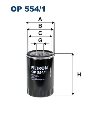 FILTRON OP 554/1 EAN: 5904608015549.