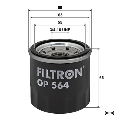 FILTRON OP 564 EAN: 5904608005649.