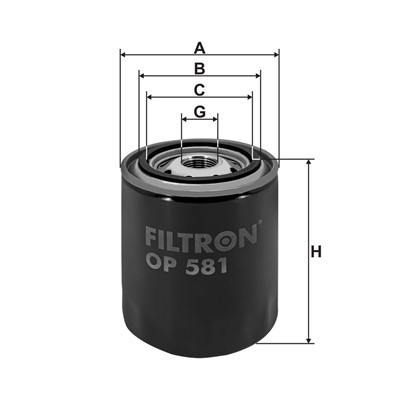 FILTRON OP 581 EAN: 5904608005816.