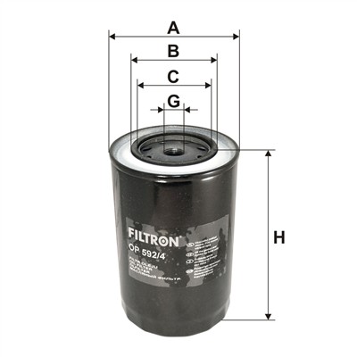 FILTRON OP 592/4 EAN: 5904608055927.