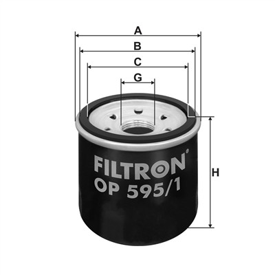 FILTRON OP 595/1 EAN: 5904608025951.