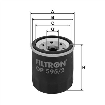 FILTRON OP 595/2 EAN: 5904608035950.