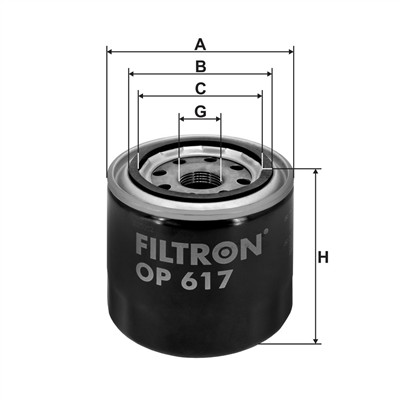 FILTRON OP 617 EAN: 5904608006172.