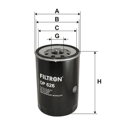 FILTRON OP 626 EAN: 5904608006264.