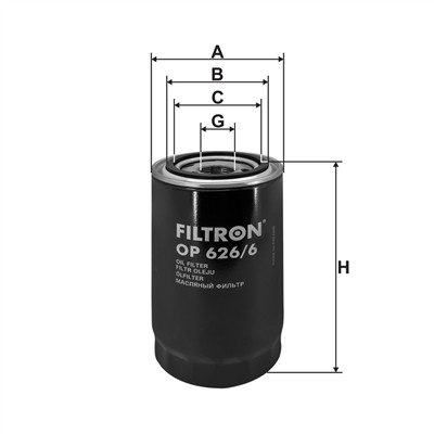 FILTRON OP 626/6 EAN: 5904608076267.