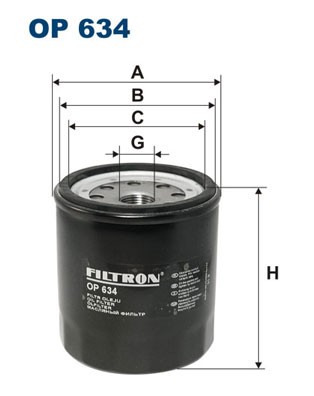 FILTRON OP 634 EAN: 5904608006349.
