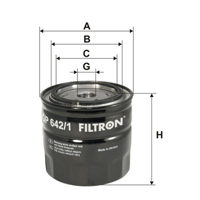 FILTRON OP 642/1 EAN: 5904608016423.