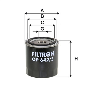 FILTRON OP 642/3 EAN: 5904608046420.