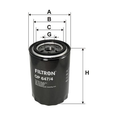 FILTRON OP 647/4 EAN: 5904608056474.