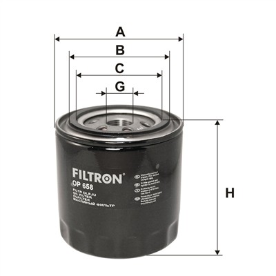 FILTRON OP 658 EAN: 5904608006585.