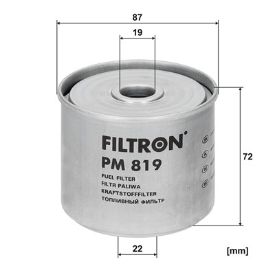 FILTRON PM 819 EAN: 5904608008190.