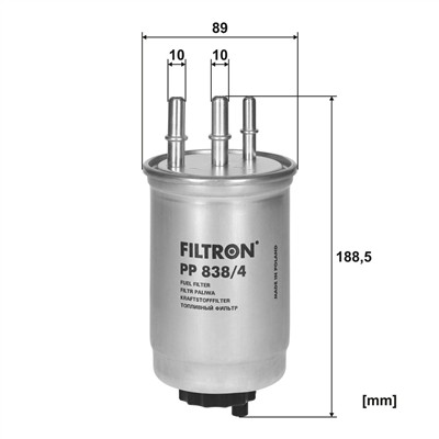 FILTRON PP 838/4 EAN: 5904608058386.