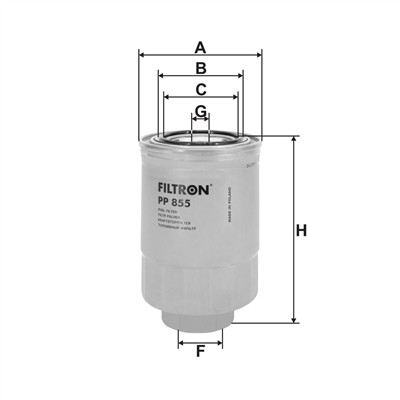 FILTRON PP 855 EAN: 5904608008558.