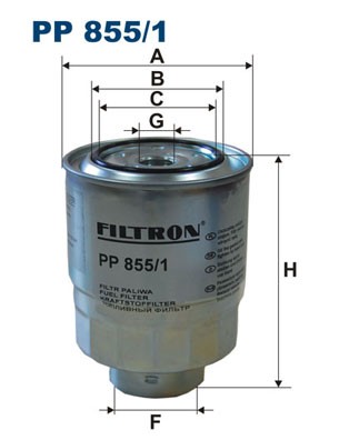 FILTRON PP 855/1 EAN: 5904608028556.