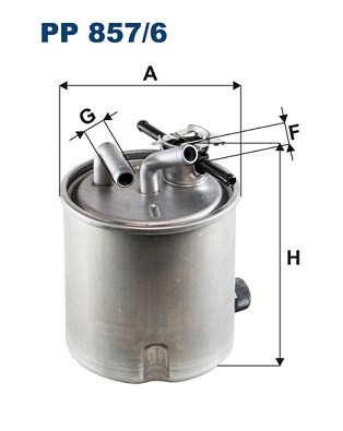 FILTRON PP 857/6 EAN: 5904608078575.