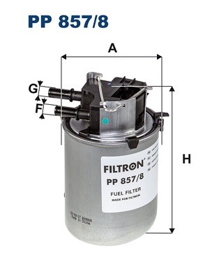 FILTRON PP 857/8 EAN: 5904608098573.