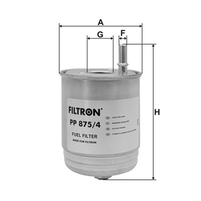 FILTRON PP 875/4 EAN: 5904608058751.
