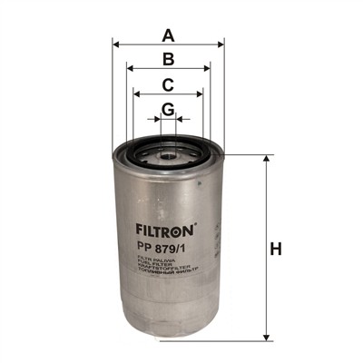 FILTRON PP 879/1 EAN: 5904608018793.