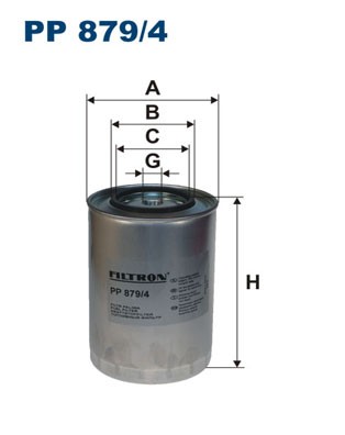 FILTRON PP 879/4 EAN: 5904608058799.