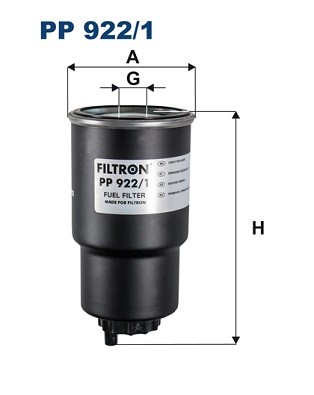 FILTRON PP 922/1 EAN: 5904608029225.