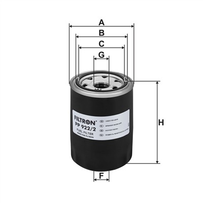 FILTRON PP 922/2 EAN: 5904608039224.