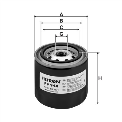 FILTRON PP 944 EAN: 5904608009449.