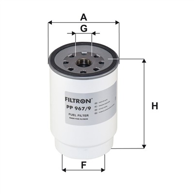 FILTRON PP 967/9 EAN: 5904608109675.