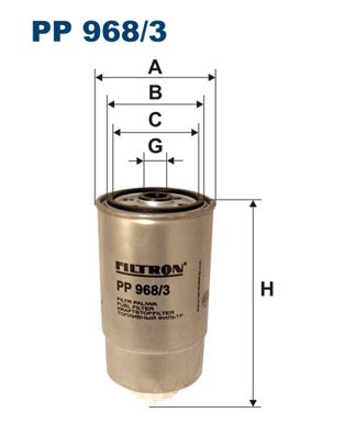 FILTRON PP 968/3 EAN: 5904608049681.