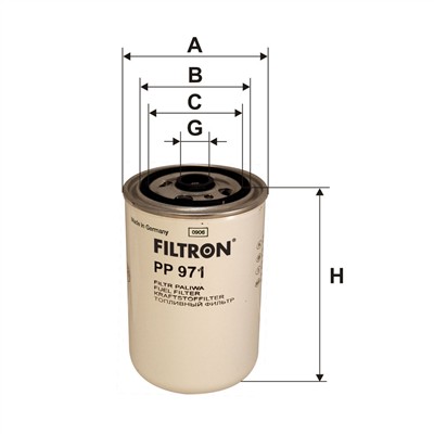 FILTRON PP 971 EAN: 5904608009715.