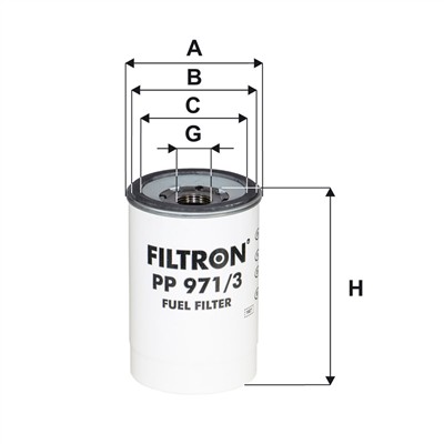 FILTRON PP 971/3 EAN: 5904608049711.