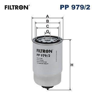 FILTRON PP 979/2 EAN: 5904608039798.