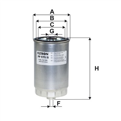 FILTRON PP 979/8 EAN: 5904608099792.
