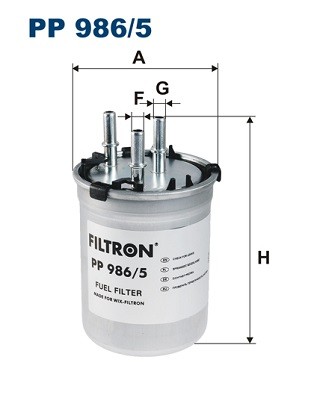 FILTRON PP 986/5 EAN: 5904608069863.