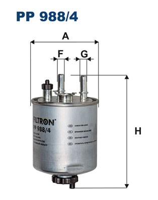 FILTRON PP 988/4 EAN: 5904608059888.