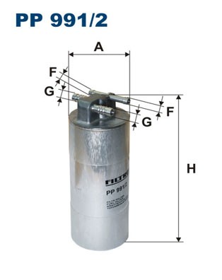 FILTRON PP 991/2 EAN: 5904608039910.