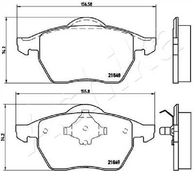 ASHIKA 50-00-0312 EAN: 8052553292595.