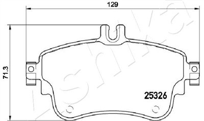 ASHIKA 50-00-0547 EAN: 8052553330921.