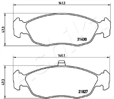 ASHIKA 50-00-0633 EAN: 8052553296319.