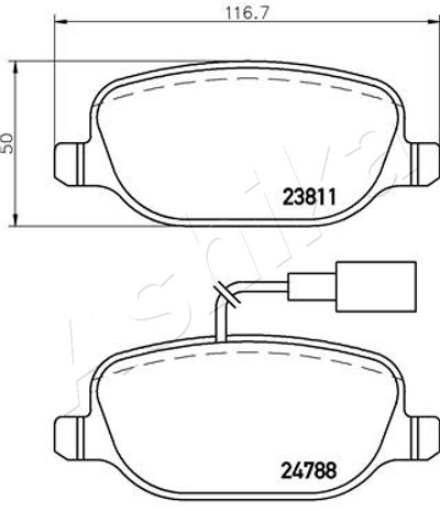 ASHIKA 51-00-0206 EAN: 8052553299976.