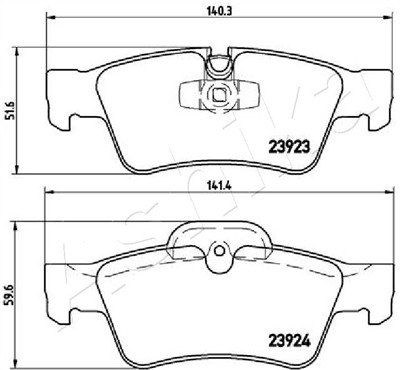 ASHIKA 51-00-0515 EAN: 8052553301532.