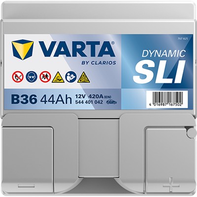 VARTA 544401042K262 Číslo výrobce: 544401042. EAN: 4016987167502.