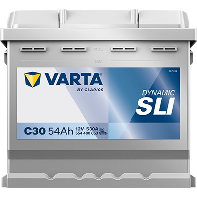 VARTA 554400053K262 Číslo výrobce: 554400053. EAN: 4016987167380.