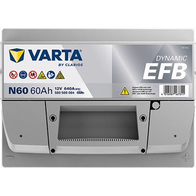 VARTA 560500064K262 Číslo výrobce: 560500064. EAN: 4016987167311.