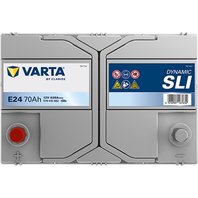 VARTA 570413063K262 Číslo výrobce: 570413063. EAN: 4016987167632.