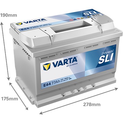 VARTA 577400078K262 Číslo výrobce: 577400078. EAN: 4016987167427.